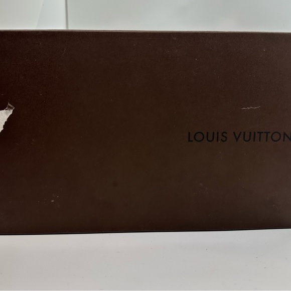 LOUIS VUITTON Satin Cherry Blossom Monogram Sandal Shoes Size 38.5 UK or 8.5 US - Picture 12 of 12